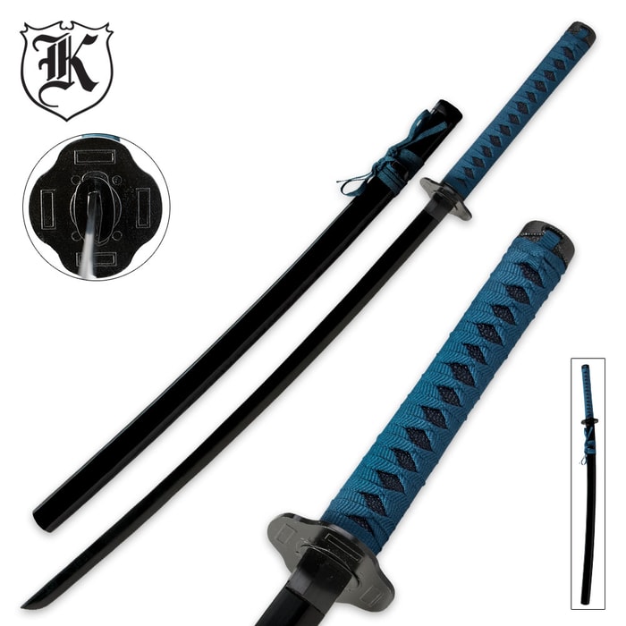 Blue Warrior Katana