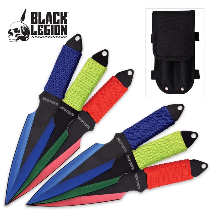 Perfect Point 6-Piece Throwing Knife Set