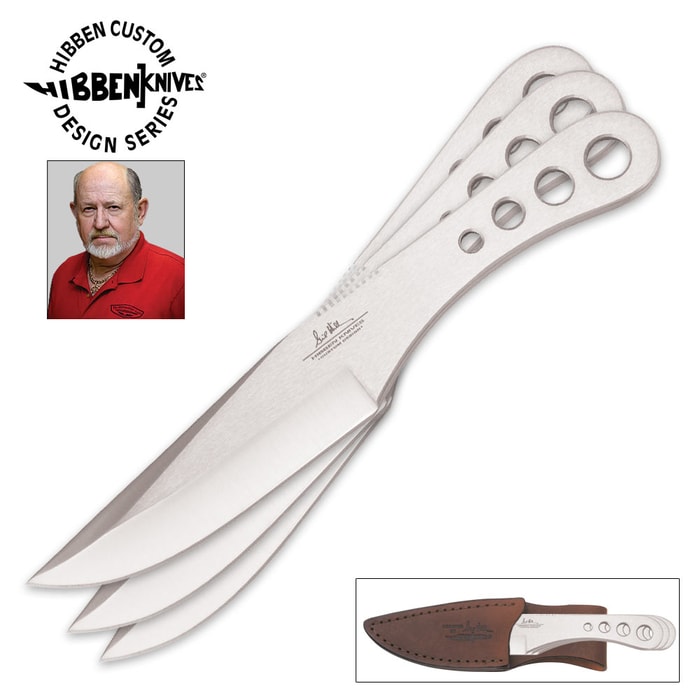 Gil Hibben Professional Throwing Knives Triple Set