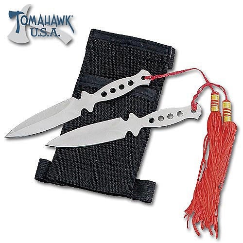Silver Throwing Knives