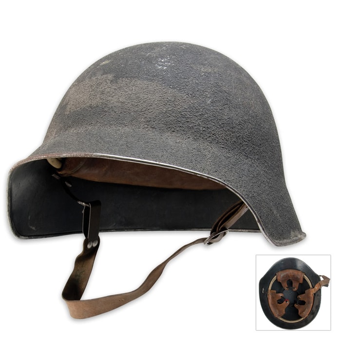 Swiss M18 Steel Helmet Used