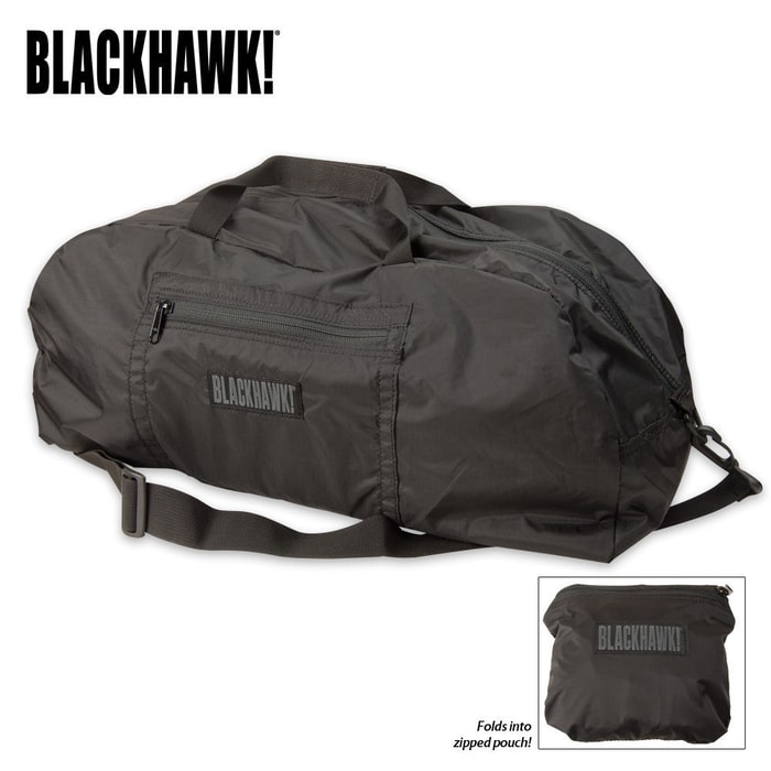 BLACKHAWK! Stash Away Duffel Bag Black