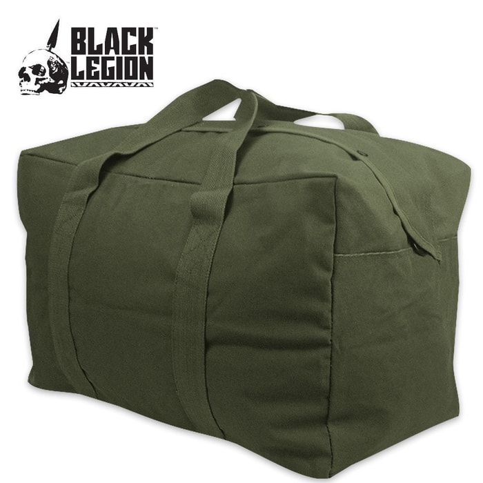 Black Legion Parachute Cargo Bag - OD
