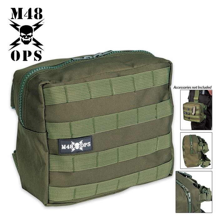 Military Tactical Leg Bag Green