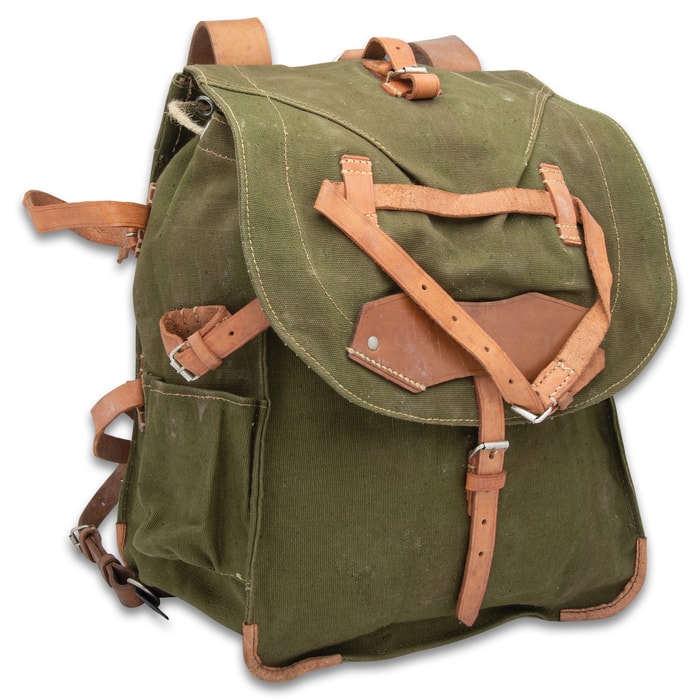 The front of the Romanian Rucksack shown
