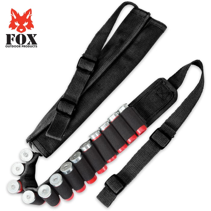 Fox Outdoor Products Canvas Gun Sling with Ammo Keepers