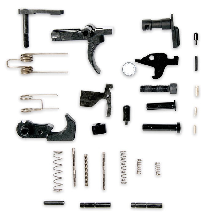 AR15 Lower Parts Kit No Trigger Guard Or Grip