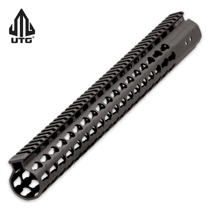 UTG Pro AR15 Keymod Comp Super Slim Float Rail