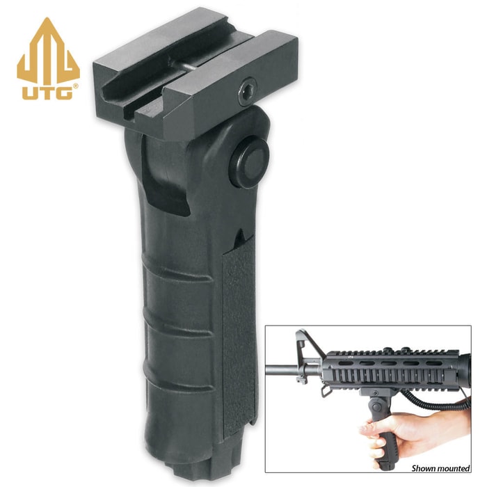 UTG Tactical Foldable Foregrip Black
