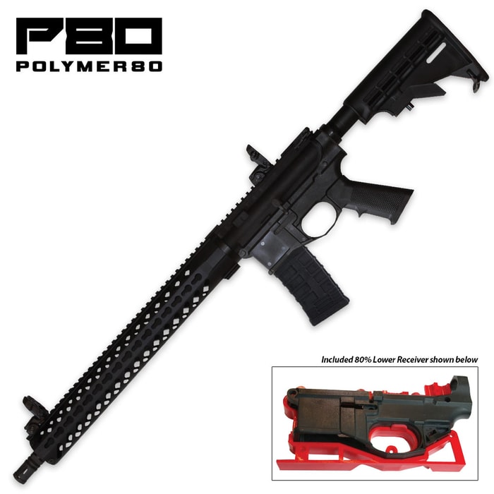 Polymer80 -  AR Build Kit with 80% Lower Receiver