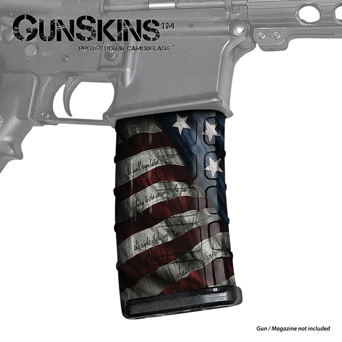 American Flag AR-15 Mag Skin