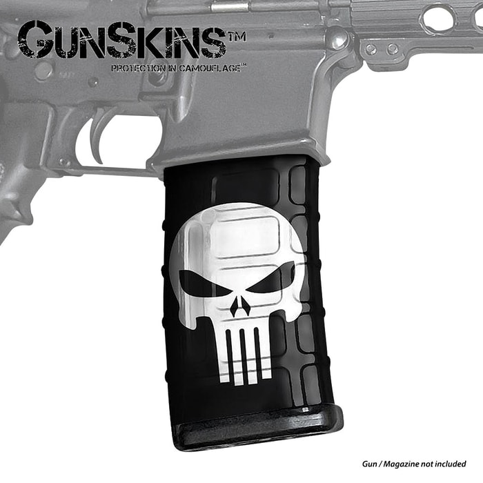 Punisher Skull AR15 Mag Skin