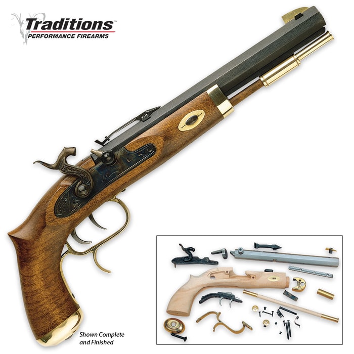 Traditions Build It Yourself .50 Caliber Kentucky Rifle Kit