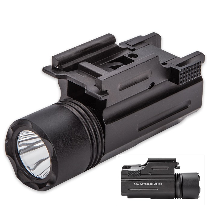 Tactical 200 Lumen Pistol Flashlight