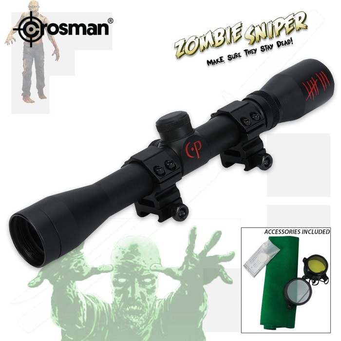 Zombie Sniper Riflescope 4x32