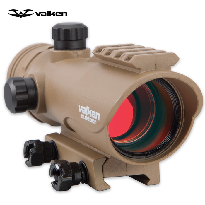 Valken V-Tactical 30mm Reflex Red Dot Sight - Tan