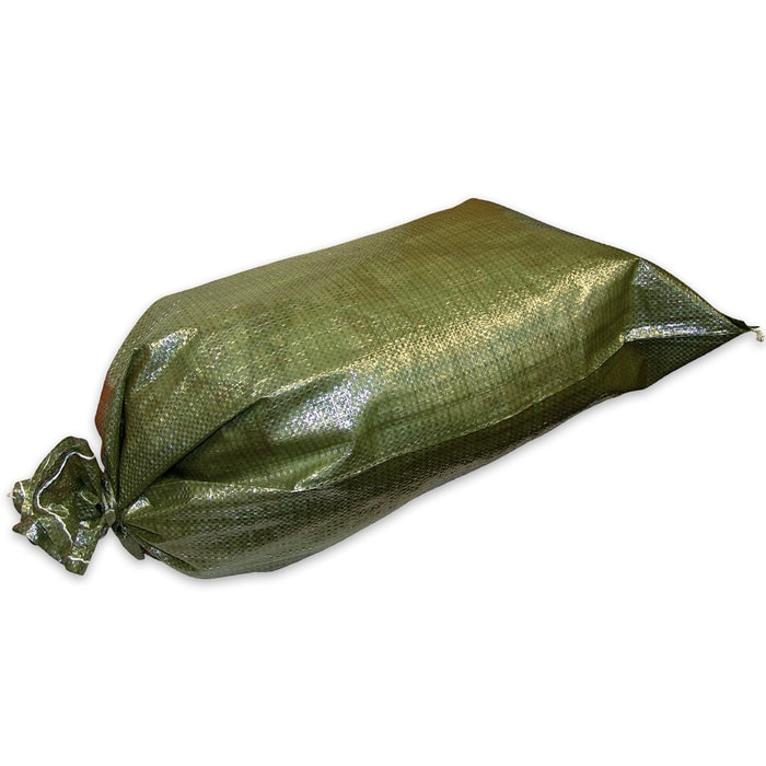 Polypropylene Sandbag OD Green Single Bag