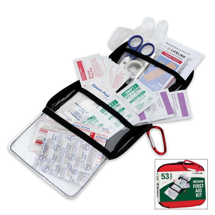 Lifeline First Aid Kit Medium 53 Pieces