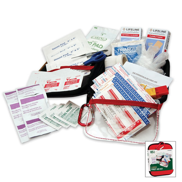 Lifeline First Aid Kit Large 85 Pieces