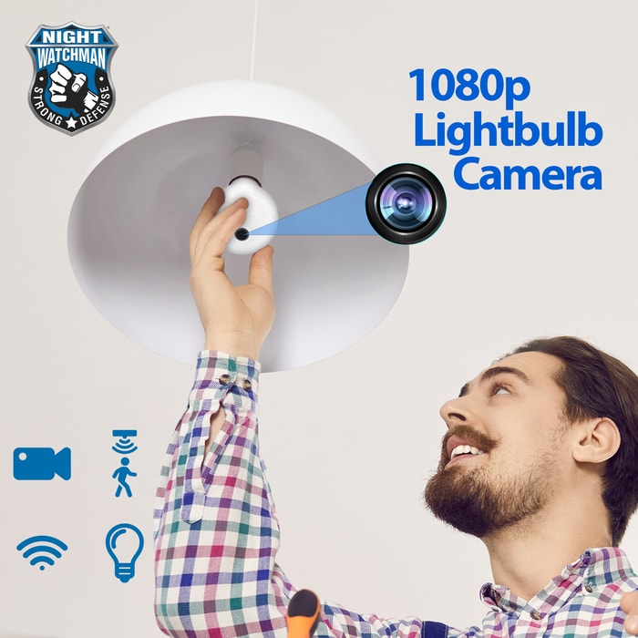 Installing the Night Watchman Light Bulb Smart Camera