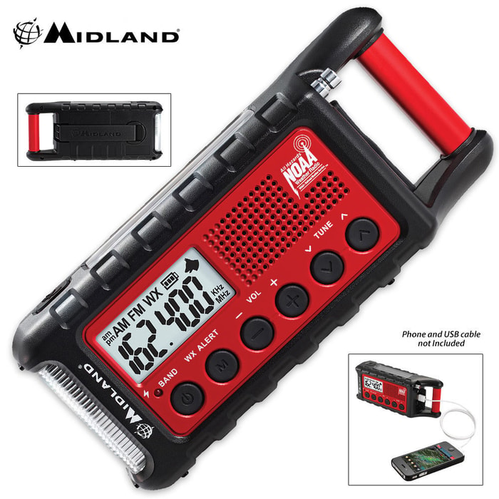 Midland Emergency Digital Crank Radio