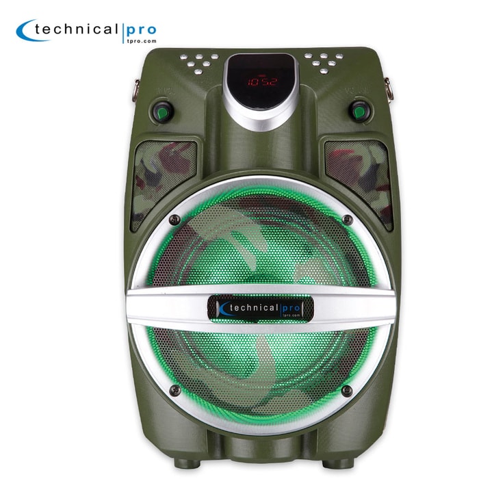 6.5 Inch Rechargeable Battery Powered Bluetooth System
