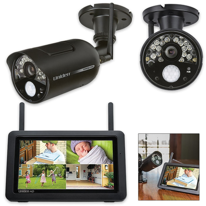 Uniden Touchscreen HD Surveillance System - 7” Monitor
