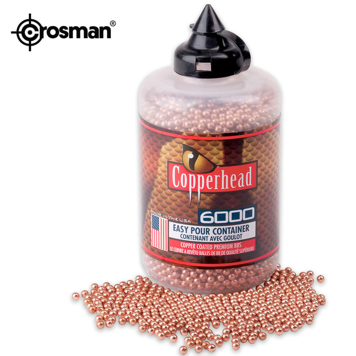 Copperhead Copper Coated 4.5 MM BBs - 6000 Count