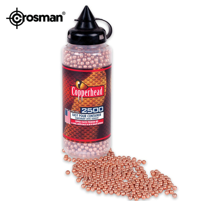 Copperhead Copper Coated 4.5 MM BBs - 2500 Count