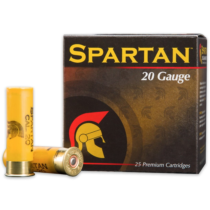 Spartan | 20-Ga. - 2 3/4" - #7.5 - 2 3/4 dr. - 1 oz. - 25 rds.