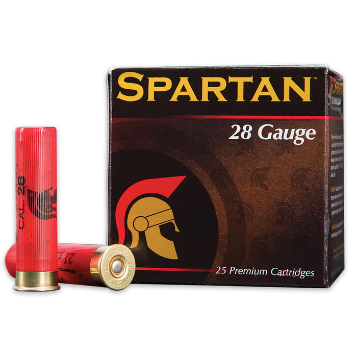 Spartan | 28-Ga. - 2 3/4" - #7.5 - 2 3/4 dr. - 3/4 oz. - 25 rds.