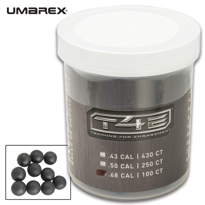 Rubber ball ammunition are a great alternative to paintballs as they do not make a mess and are 100-percent reusable