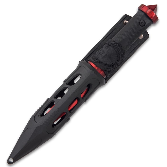 Cardinal Sin Blade Collection - Red Coated Sword and Knives