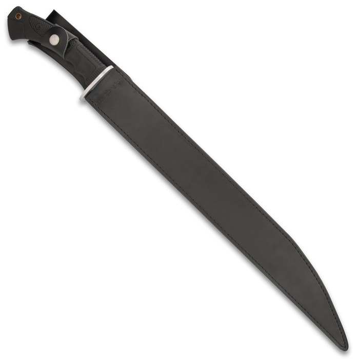 Honshu D2 Seax And Sheath – D2 Tool Steel Blade, Contoured TPR Handle,  Lanyard Hole - Length 25 3/4”