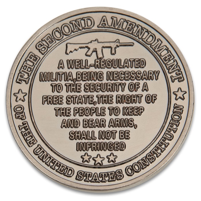 Second Amendment Is My Gun Permit Coin