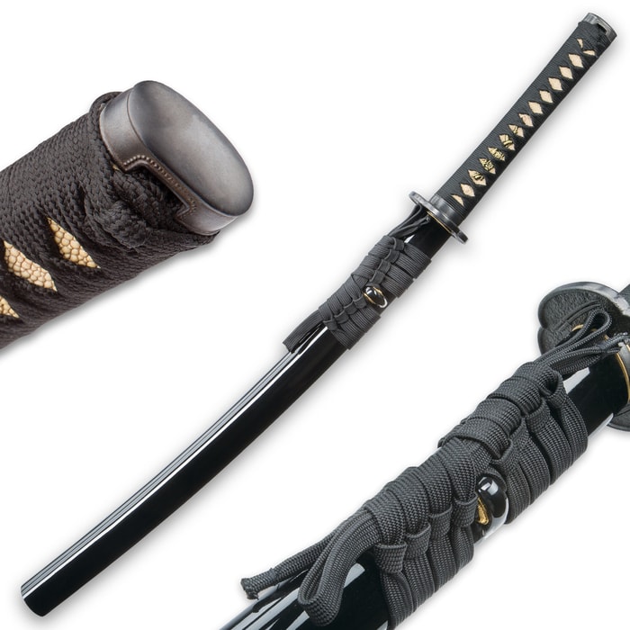 Shikoto Touchstone Handmade Wakizashi / Samurai Sword - BUDK.com