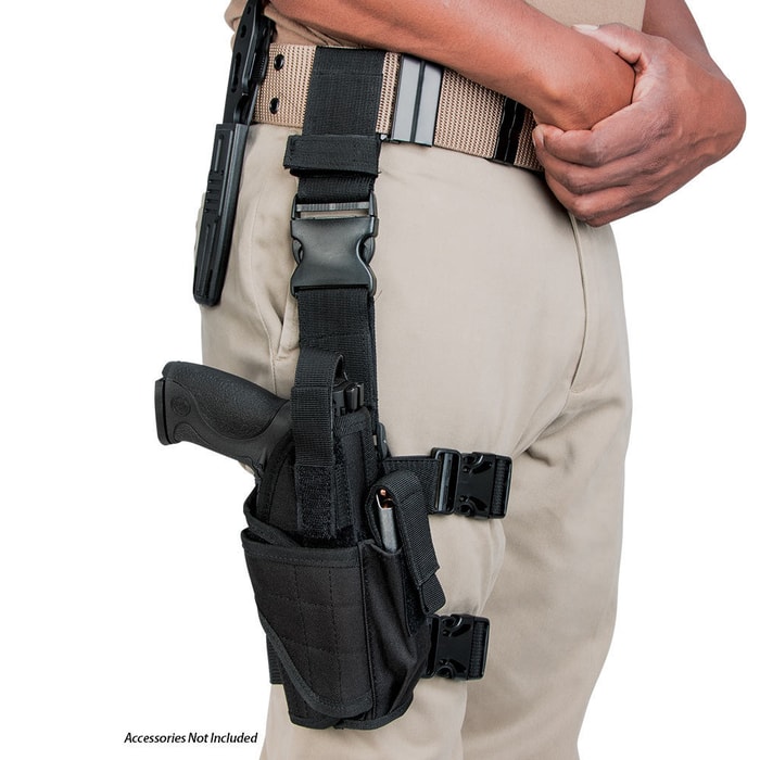 Tactical Special Ops Leg Holster Black