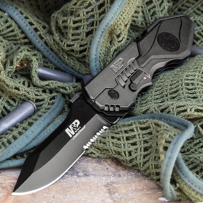 Smith & Wesson M&P Assisted Opening Tactical Pocket Knife 