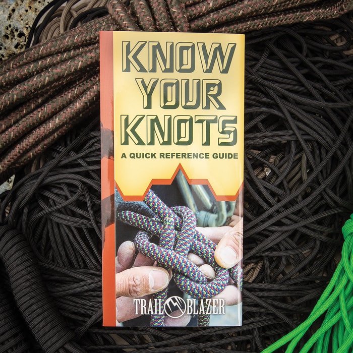 Learn the Basics Knot Tying Kit with Waterproof Reference Cards