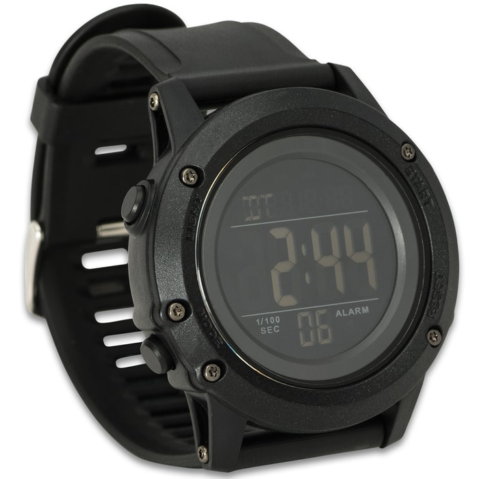 Ghost Viper Tactical Black Digital Watch Water