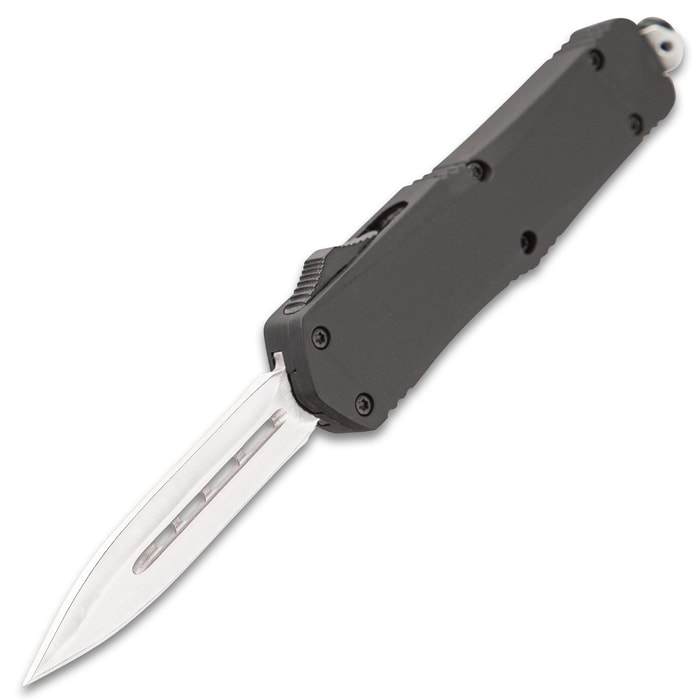 Mini Black Automatic OTF Knife Stainless Steel