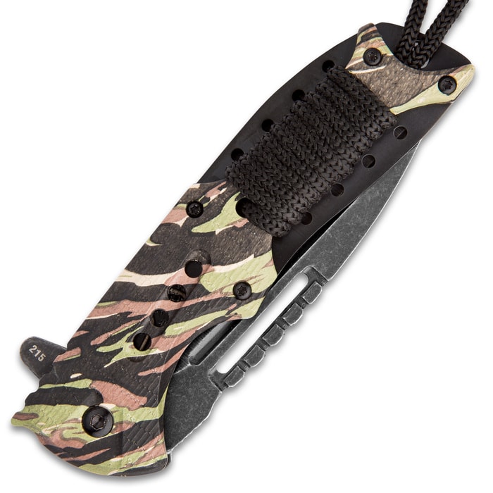 Bushmaster Black Carbon Steel Utility Knife 1065