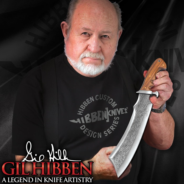 Gil Hibben Master Bushcraft Machete Chopper Knife 5mm Full Tang