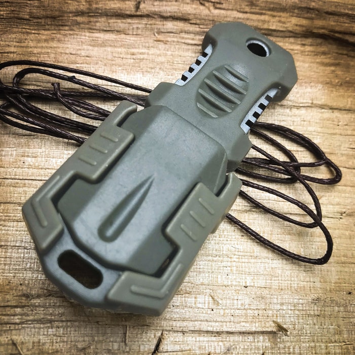 SHTF Tactical MOLLE Shiv Stainless Steel Blade