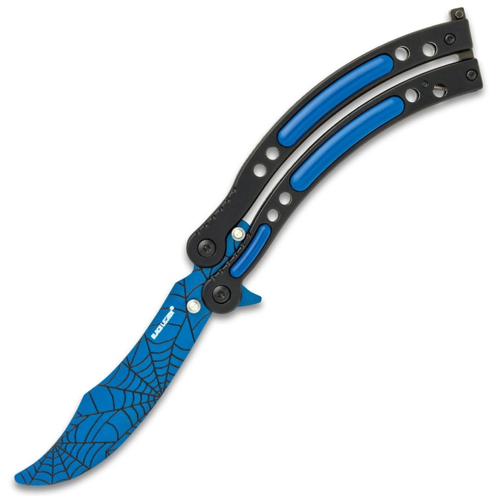 Black Legion Blue Fixed Blade Knife Set
