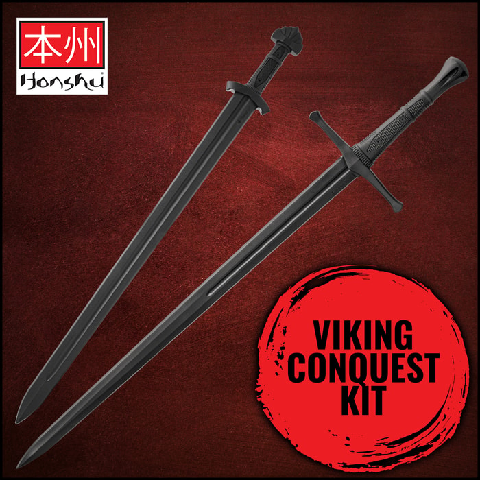 Full image of the Honshu Viking and Broadsword Training Sword included in the Viking Conquest Kit.