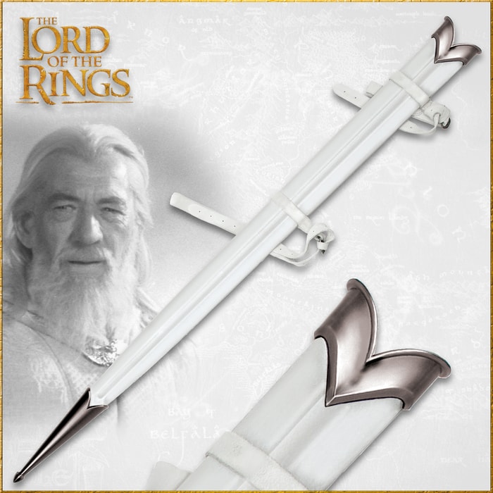Lord of the Rings Glamdring White Scabbard