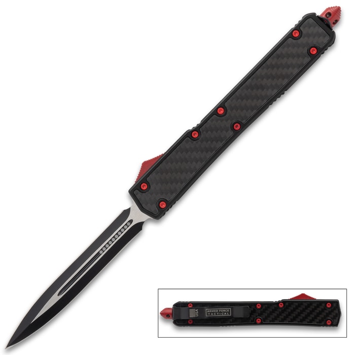 Nightpiercer OTF Red and Black