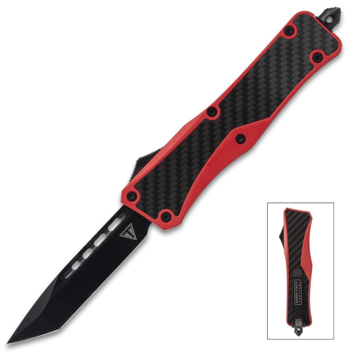 Sentinel Tanto OTF Red