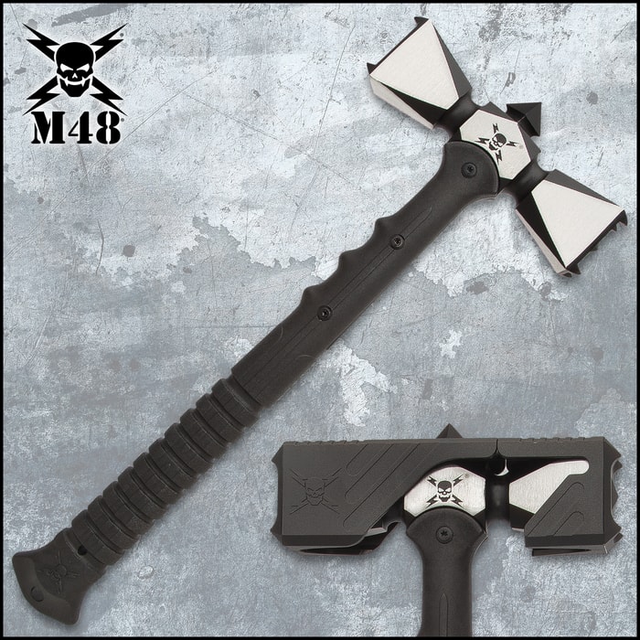 The M48 Double-Headed War Hammer is what you want to be holding in your hands when things get ugly